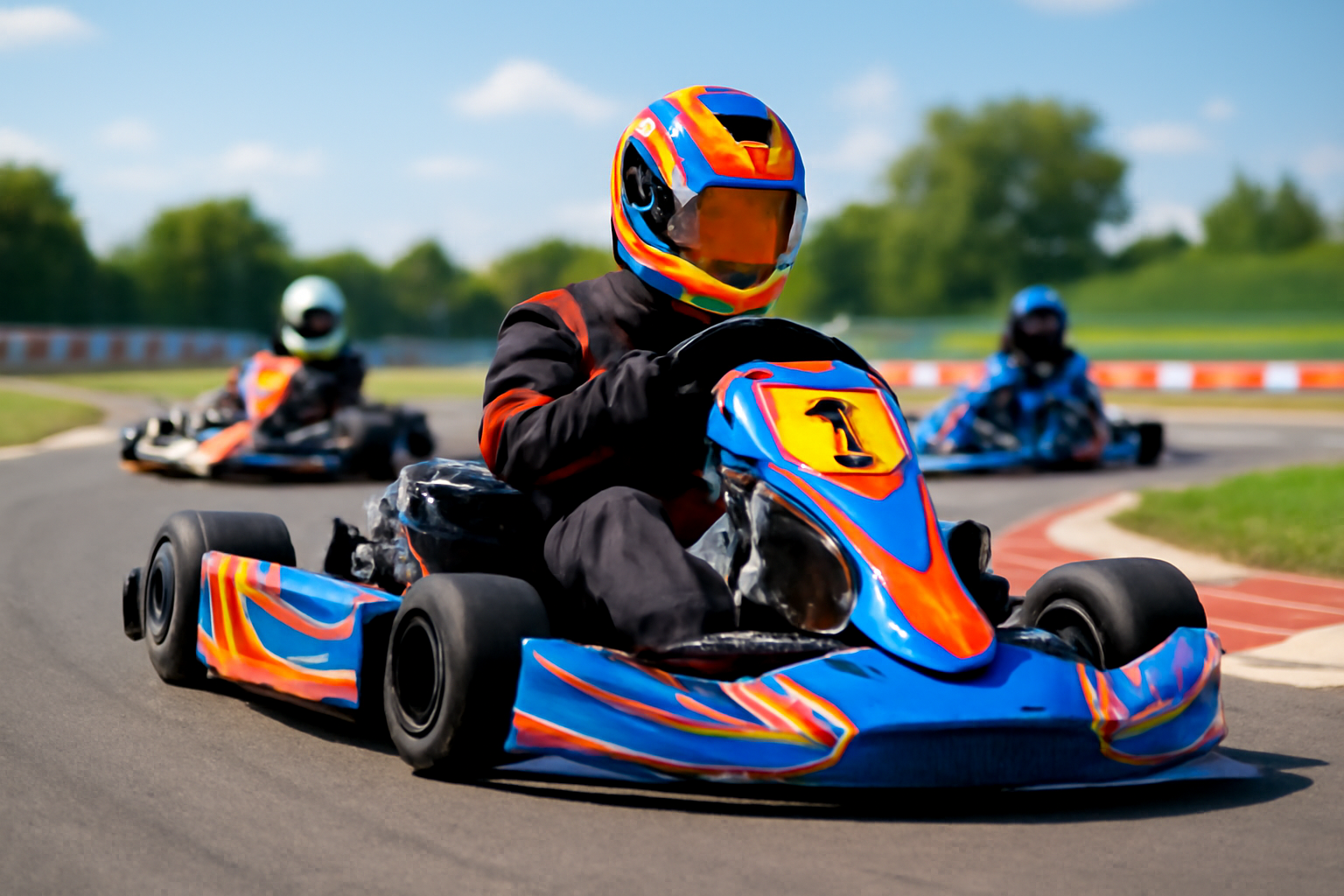 Kartgevechten: Strijd Op De Baan Voor De Winnaarstitel