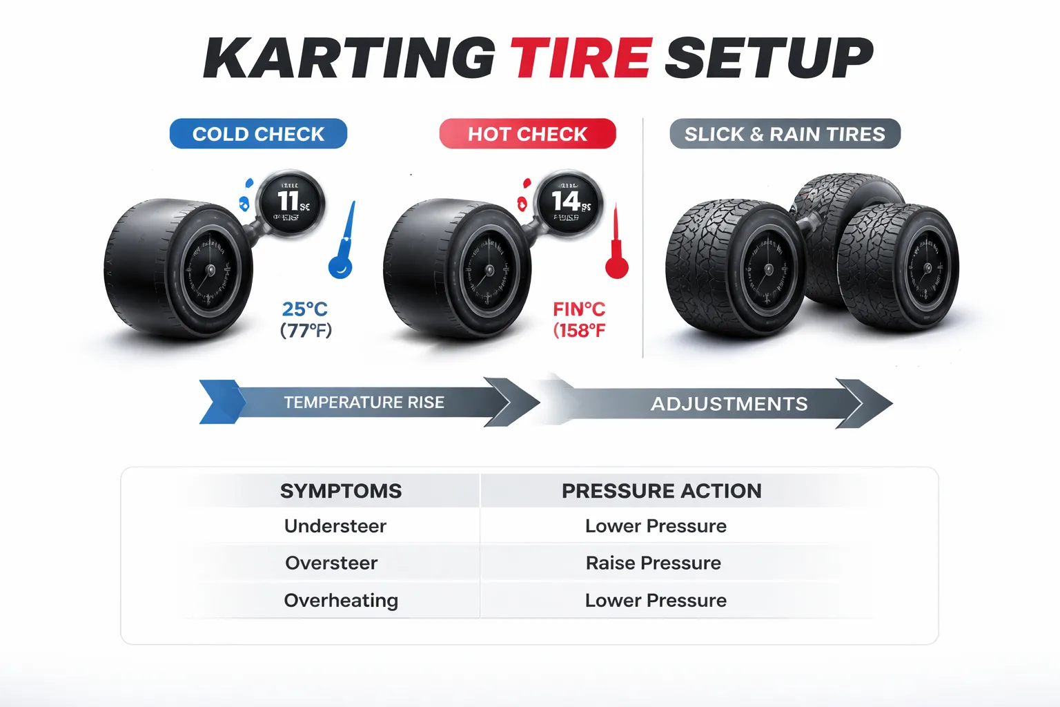 Bandendruk, temperatuur en afstelling: zo haal je het maximale uit slicks &eacute;n regenbanden