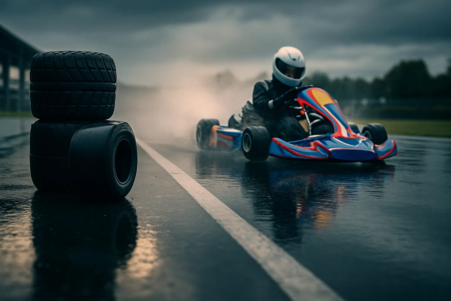 Bandenkeuze bij karten: slicks, regenbanden en rijden in de regen