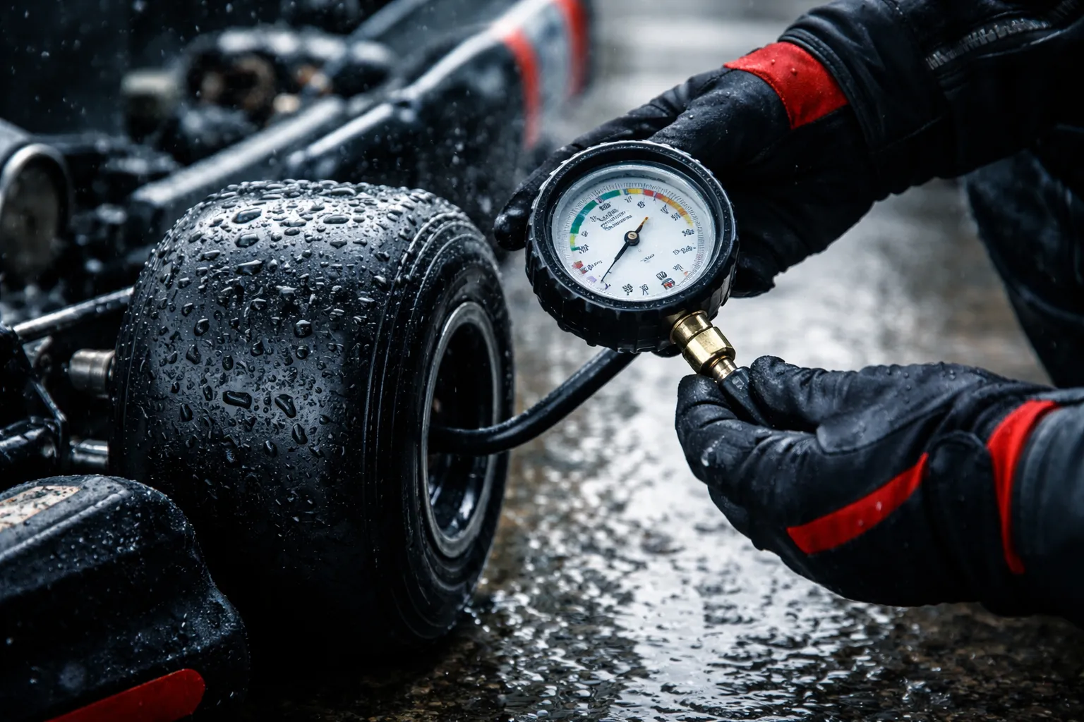 Bandenspanning in nat weer: de grootste performance-hefboom