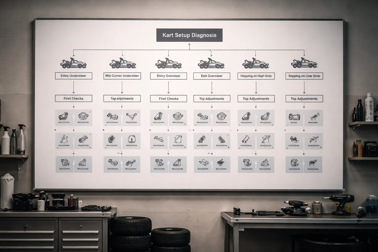 Diagnose: van symptoom naar afstelling (snelle beslisboom)