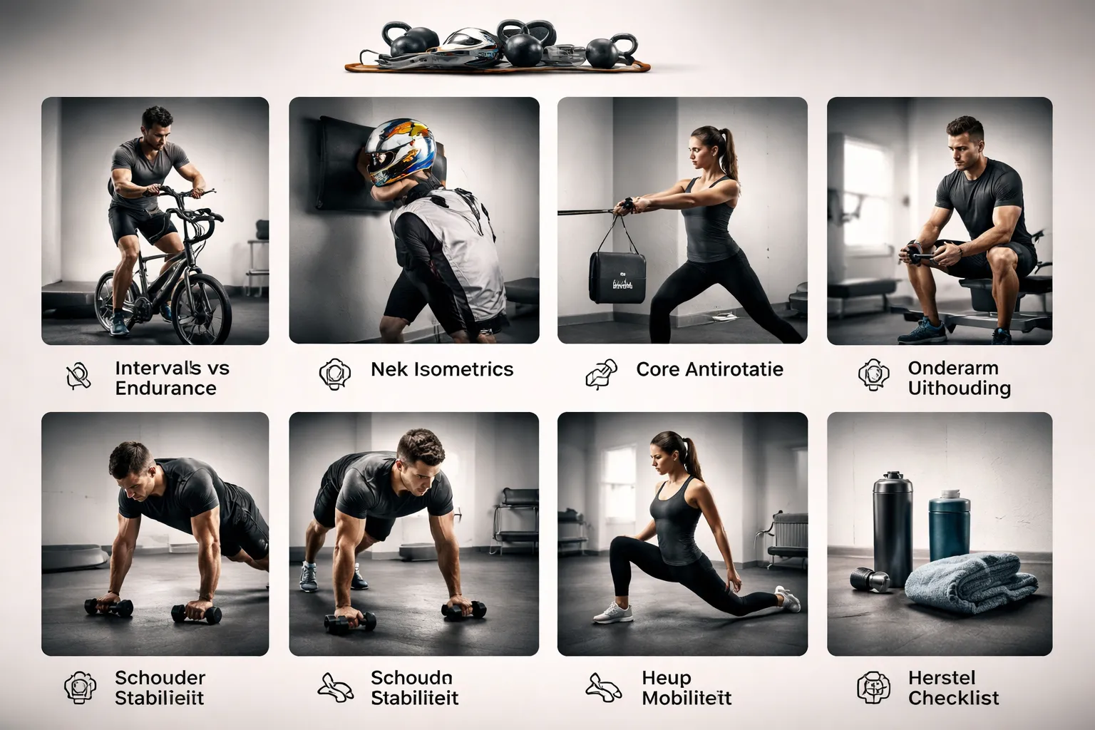 Fysieke voorbereiding: trainen voor karten (kracht, conditie, mobiliteit)