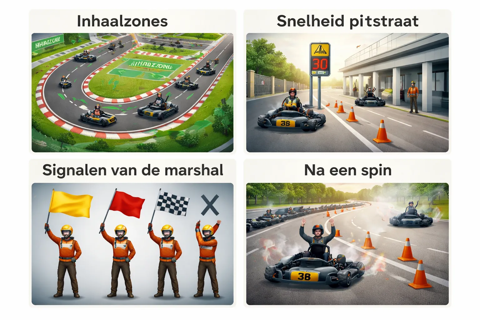 Gedragsregels op de baan: zo rij je veilig &eacute;n sportief