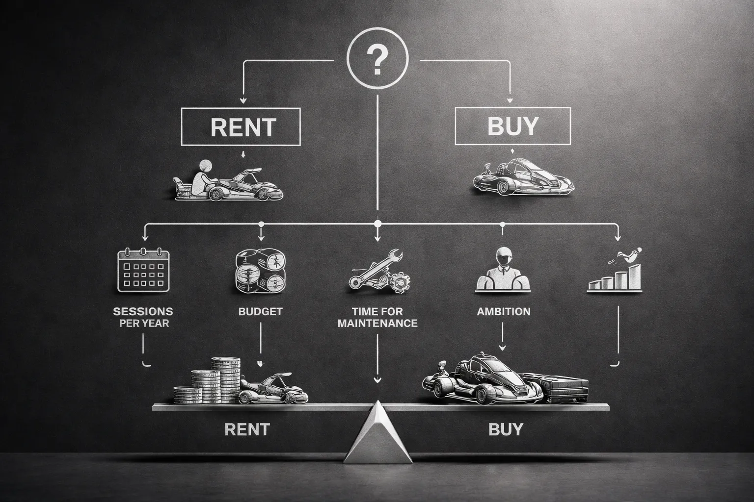 H2: Huren of eigen kart kopen: welke keuze past bij jou?