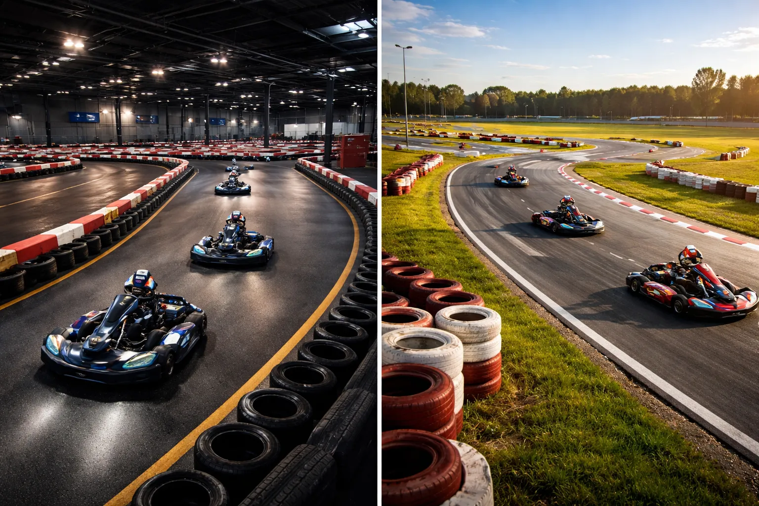 Het verschil tussen indoor en outdoor karten: complete vergelijking