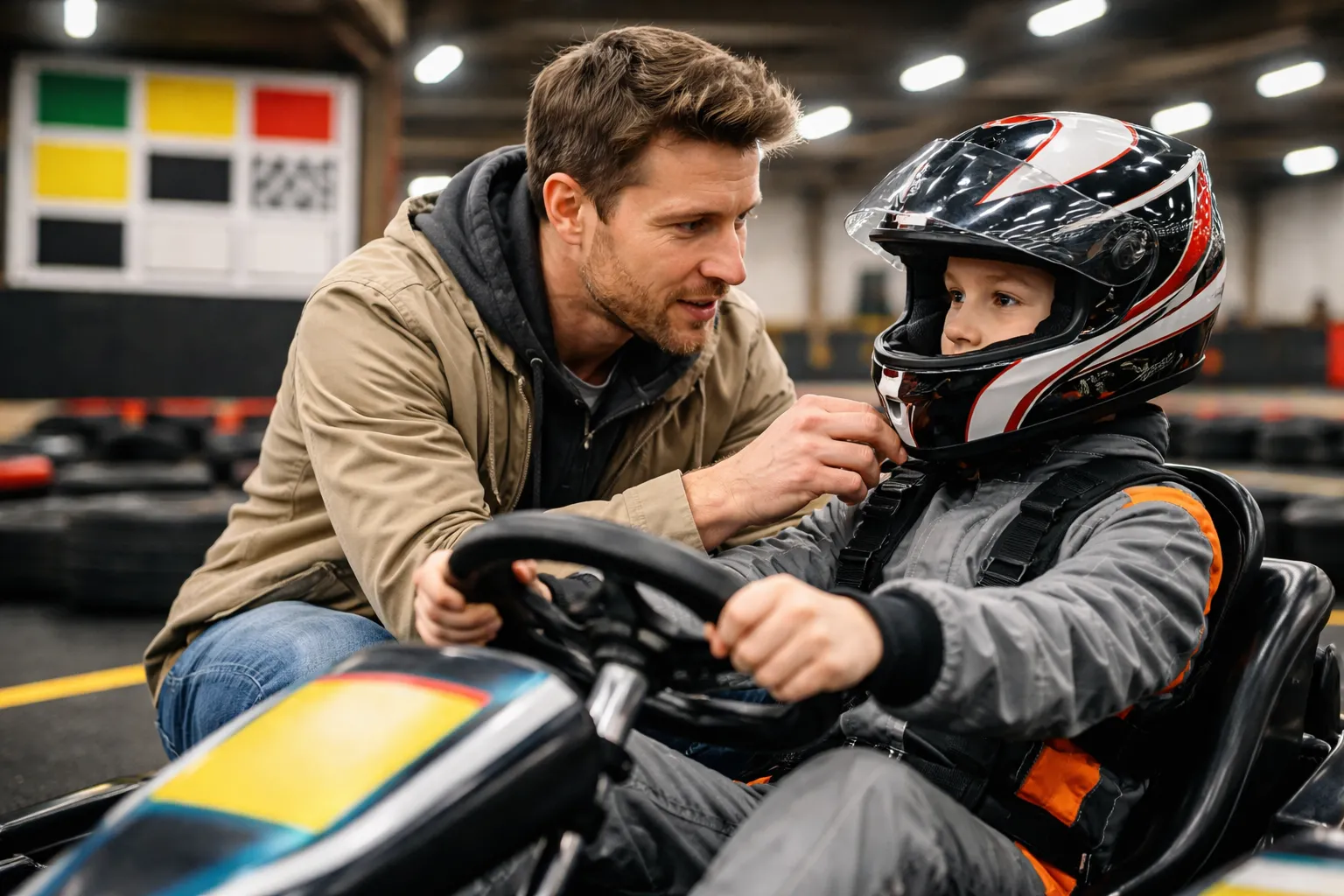 Hoe bereid je je kind voor op de eerste keer karting?