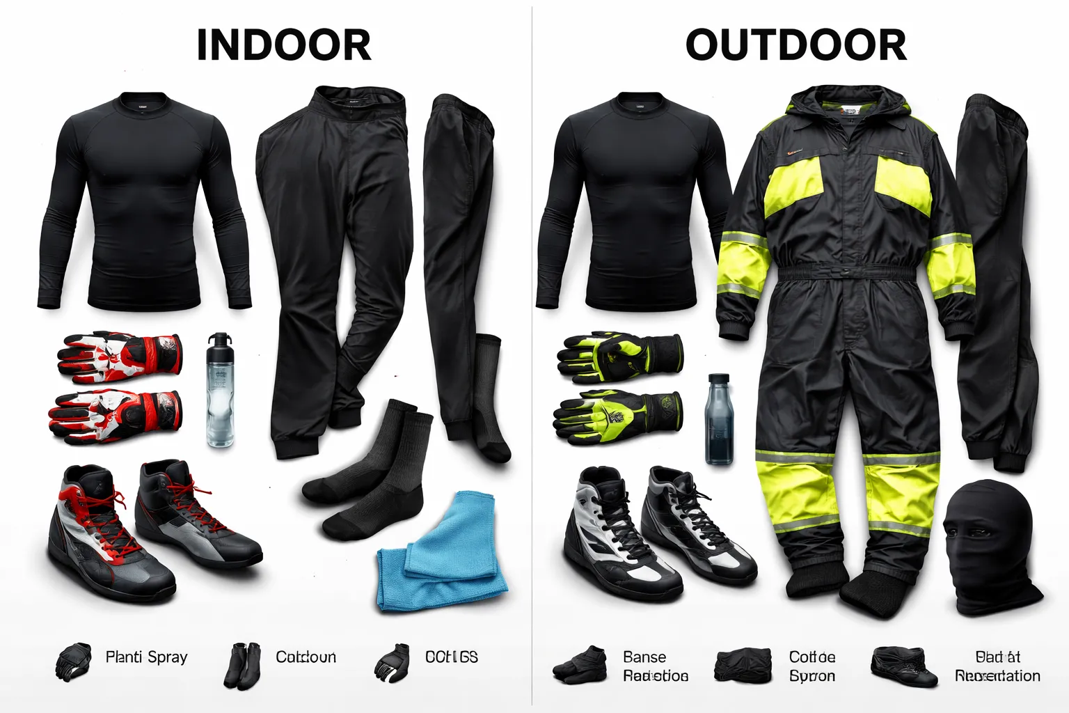 Indoor vs. outdoor karten: verschillende eisen aan kleding en gear