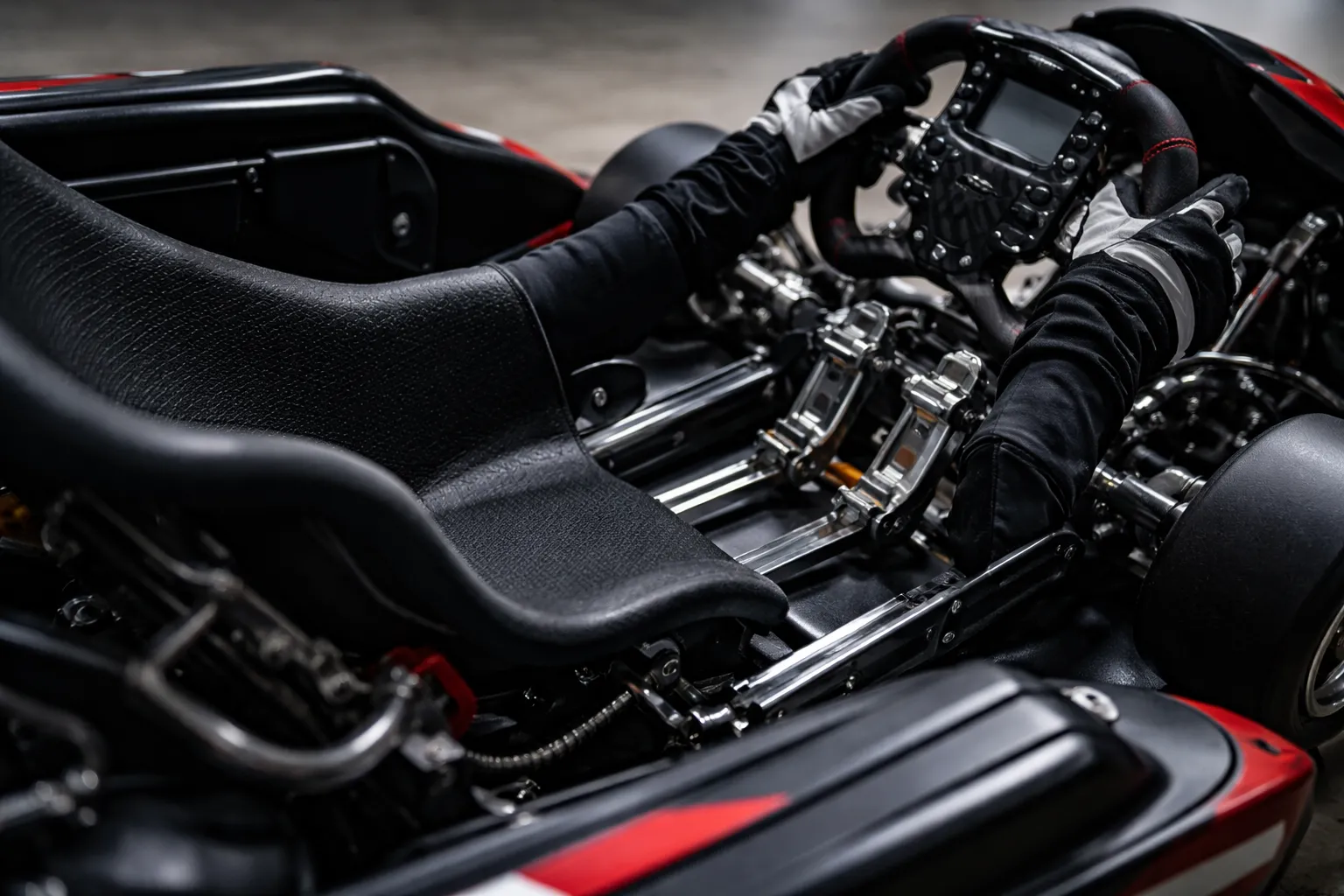 Kart afstellen op jouw lichaam: stoel, pedalen en stuur