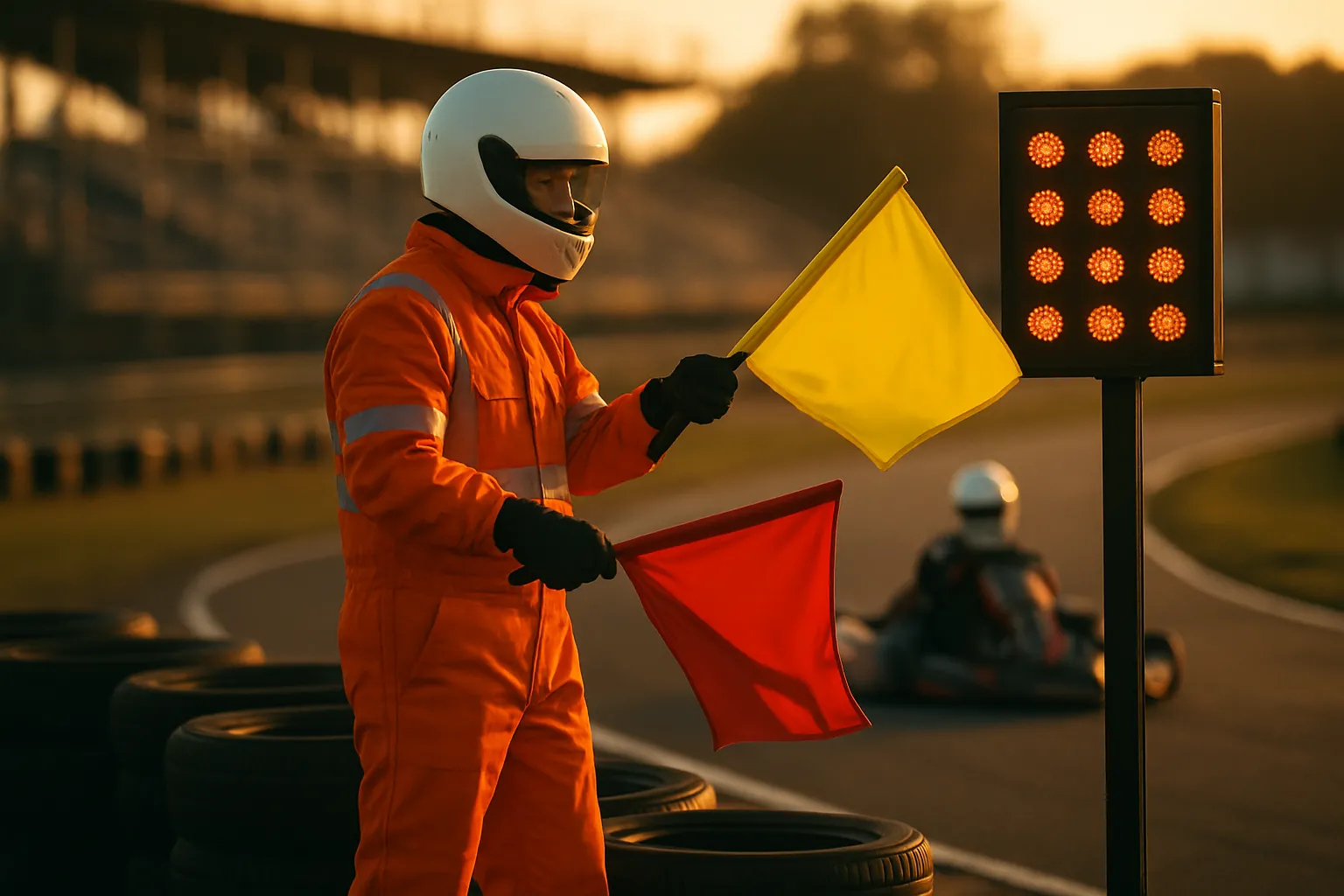 Karting vlaggen en signalen: complete uitleg voor beginners