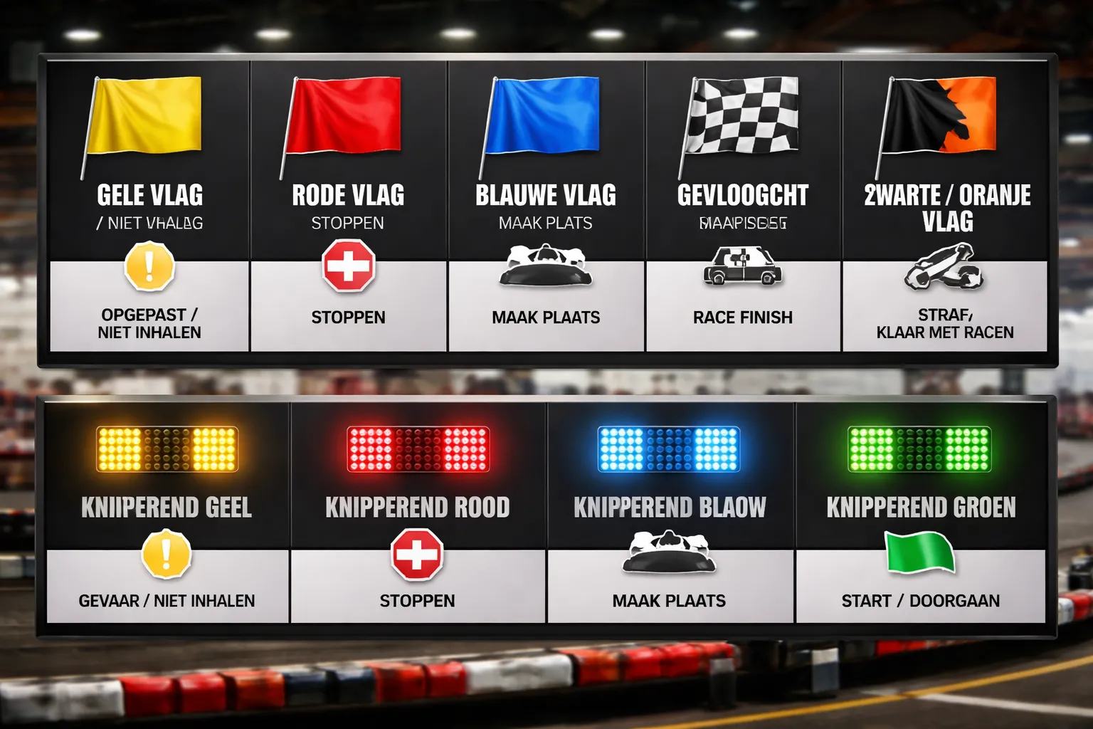 Kartvlaggen uitgelegd: betekenis en direct handelen