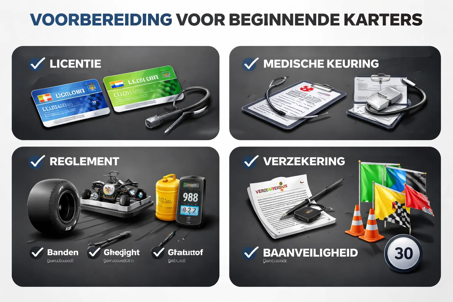 Licentie, reglementen en veiligheid: wat moet je regelen v&oacute;&oacute;r je mag racen?