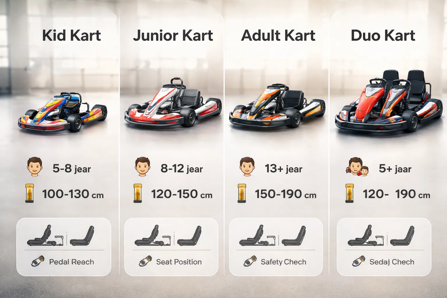 Minimale leeftijd om te karten: gangbare richtlijnen per categorie
