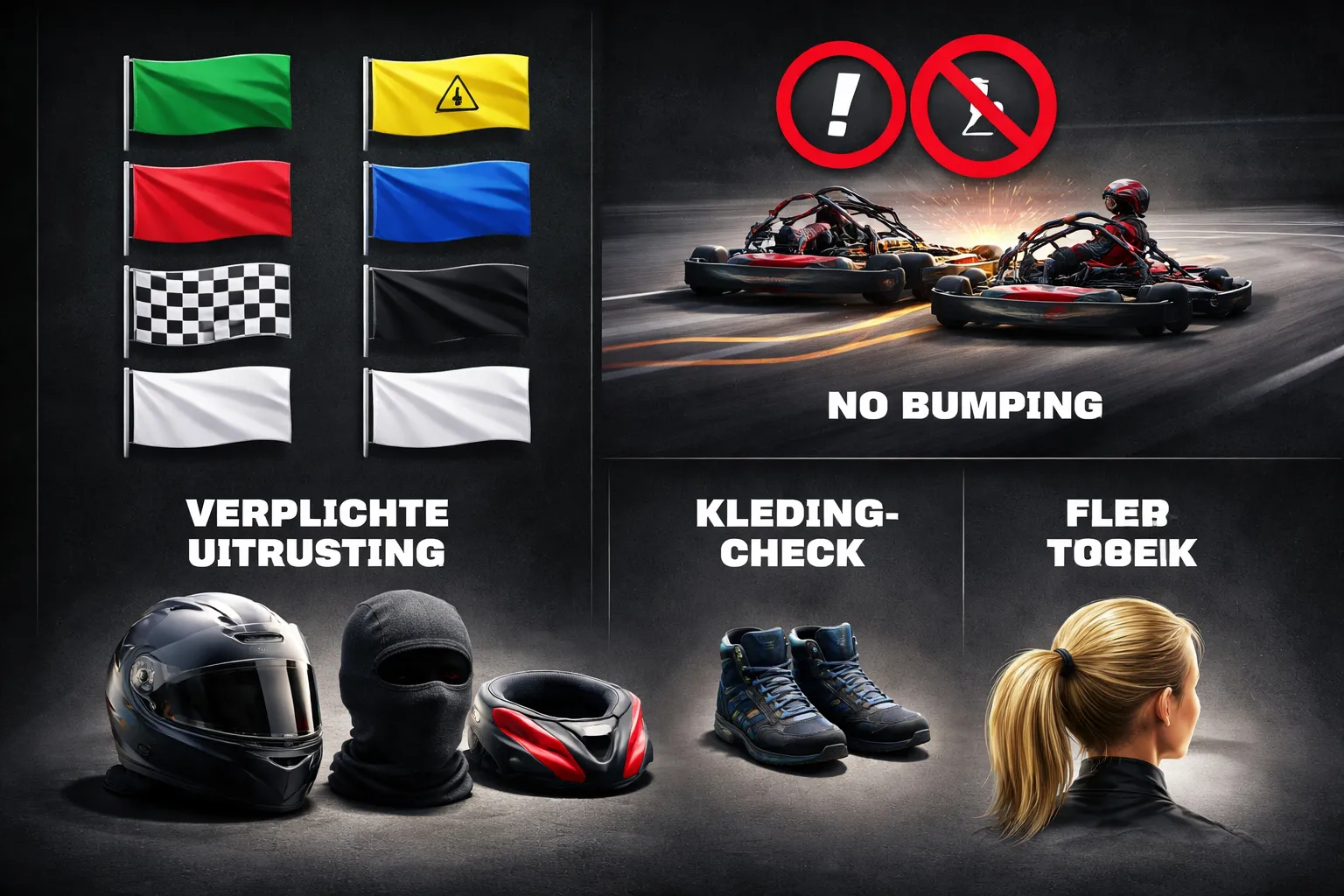 Regels en veiligheidsvoorschriften op de kartbaan (wat je vooraf moet weten)