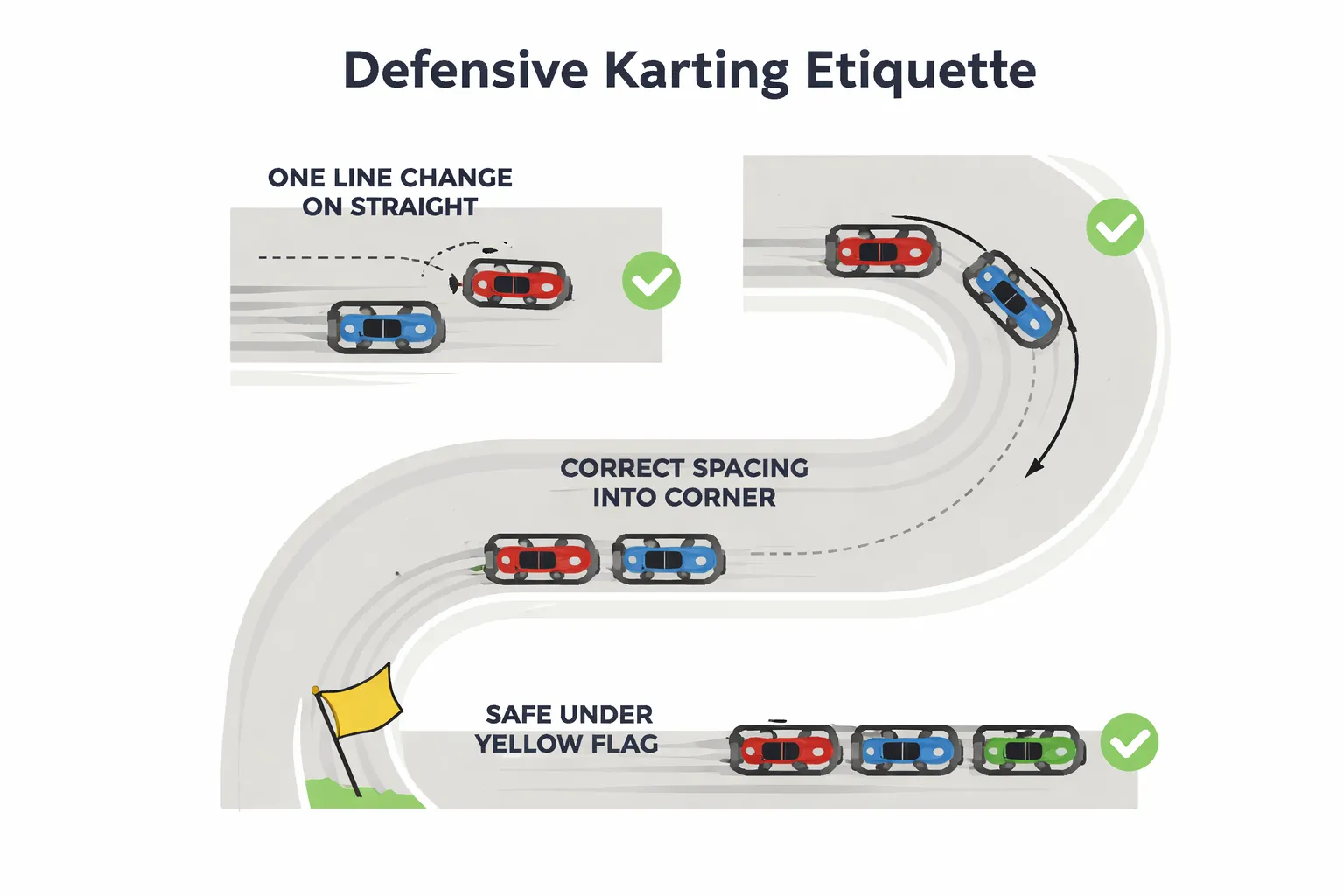 Regels, etiquette en veiligheid (E-E-A-T: rijd als een steward zou beoordelen)