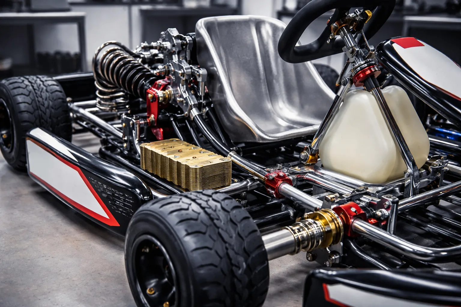 Rijhoogte en chassis: grip vinden zonder de kart &lsquo;te scherp&rsquo; te maken