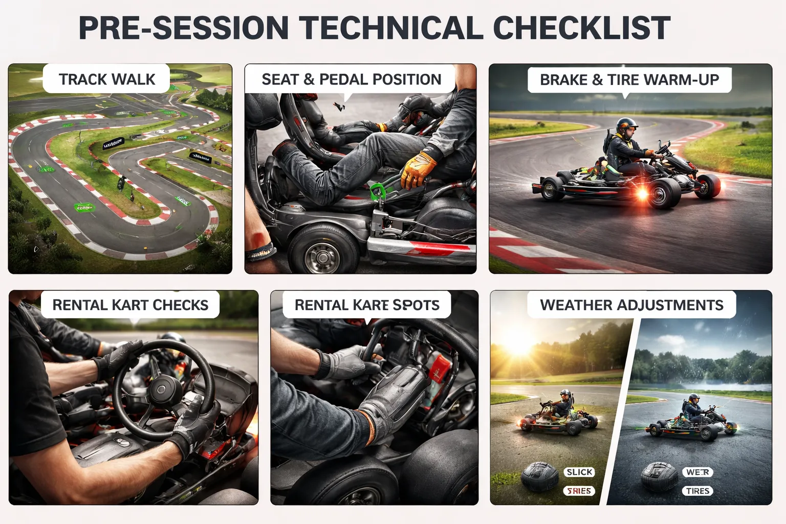 Technische voorbereiding vóór je het circuit op gaat (ook bij huurkarts)