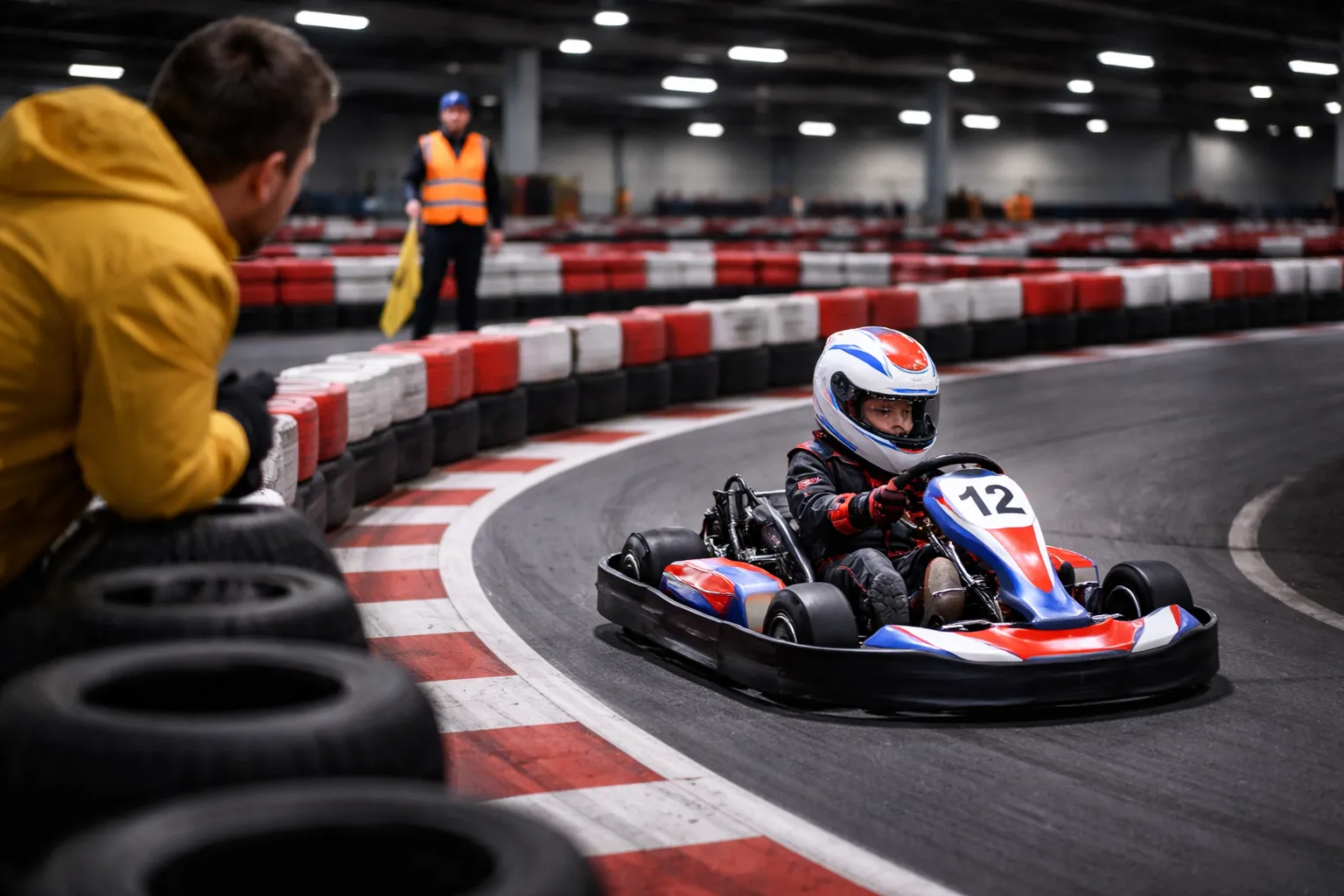 Tips tijdens het karten: zo help je je kind veilig beter worden