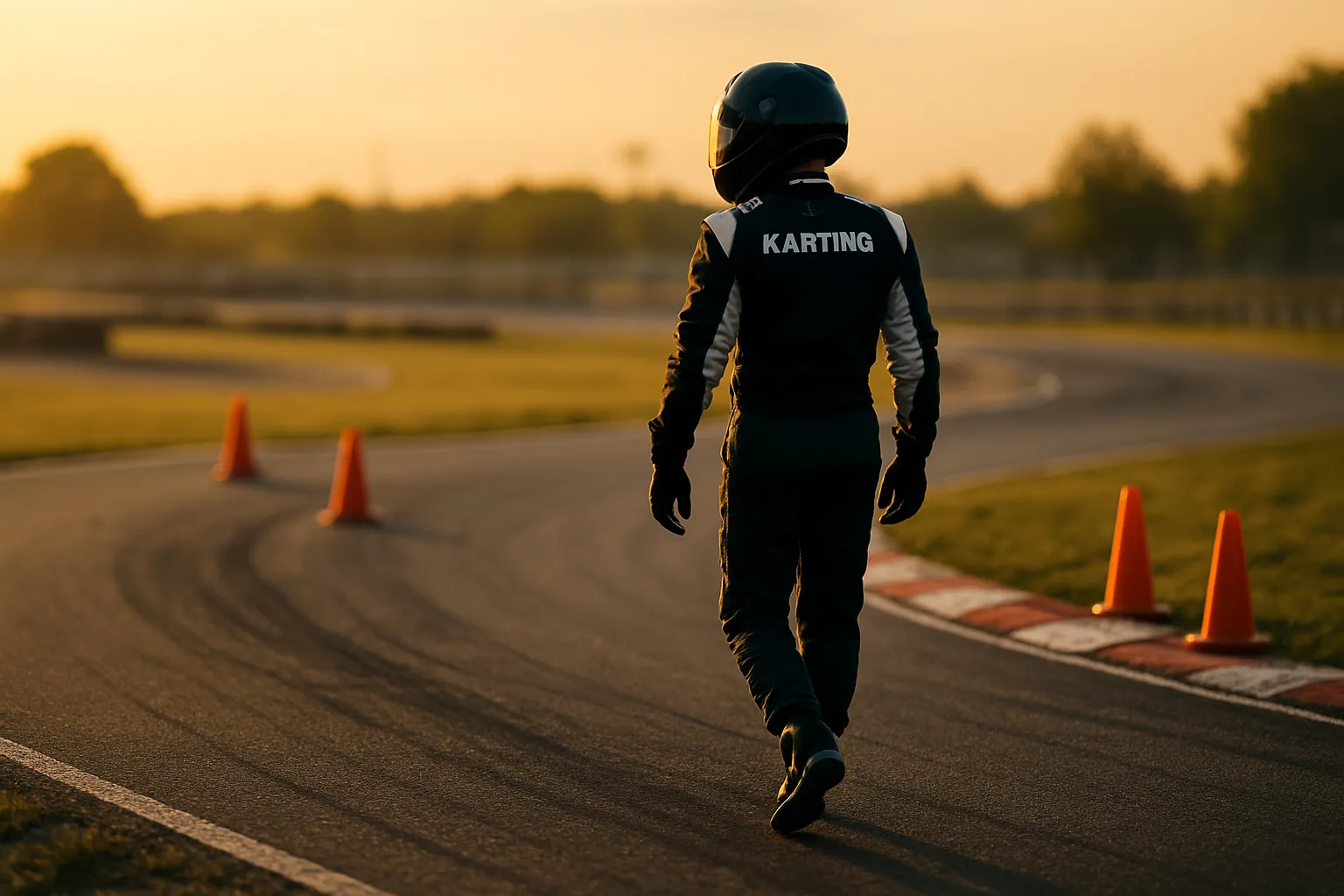 Track walk op de kartbaan: hoe je de ideale lijn leert kennen