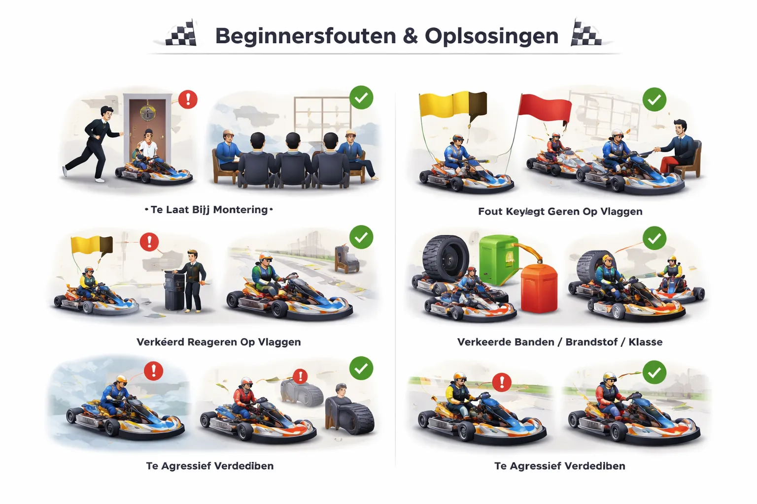 Veelgemaakte fouten door beginners (en hoe je ze oplost)