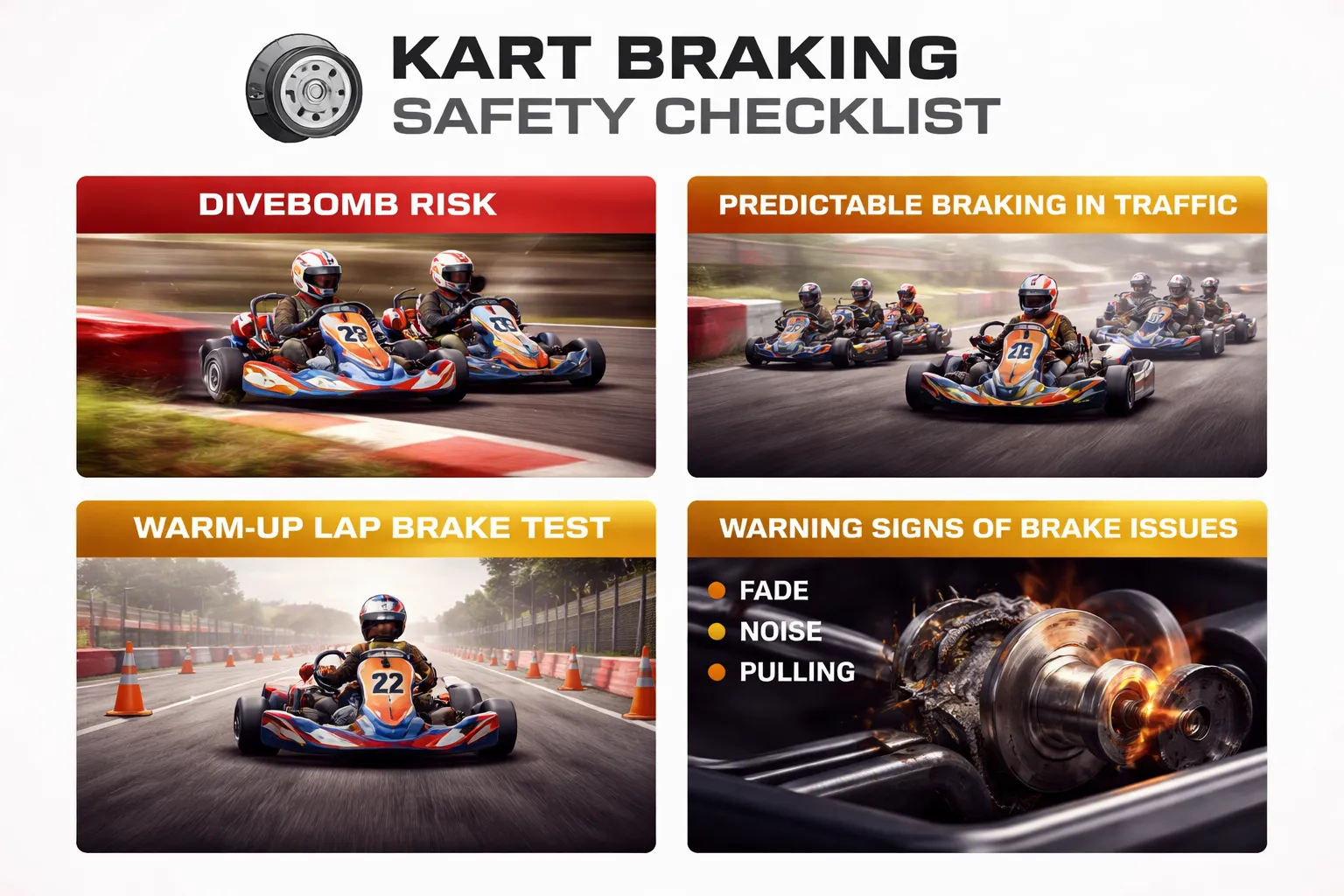 Veiligheid & etiquette: hard remmen zonder risico