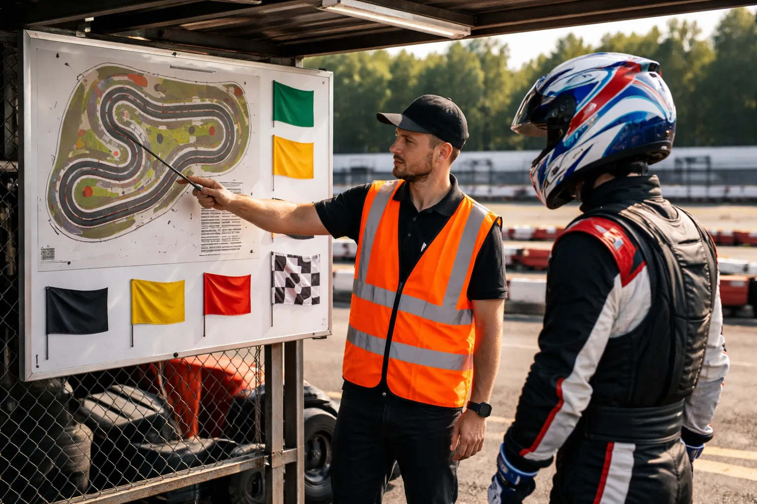 Veiligheidsregels op de baan: wat uitrusting niet oplost (maar w&eacute;l helpt)