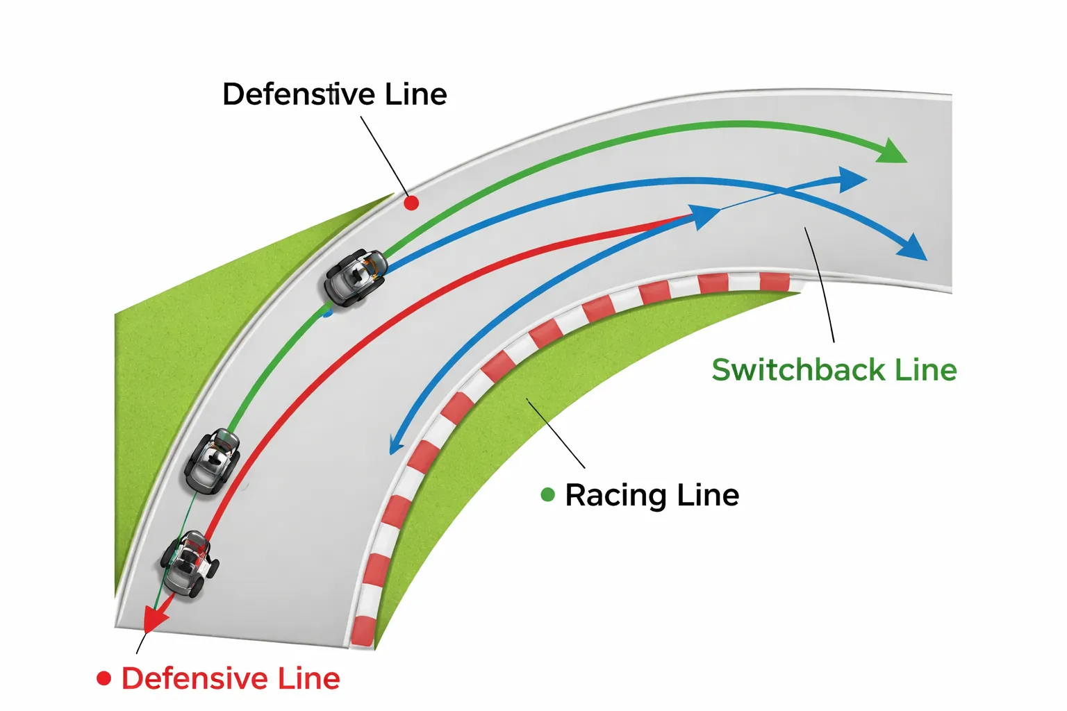 Verdedigen tegen een inhaalactie (zonder tijd te verliezen)