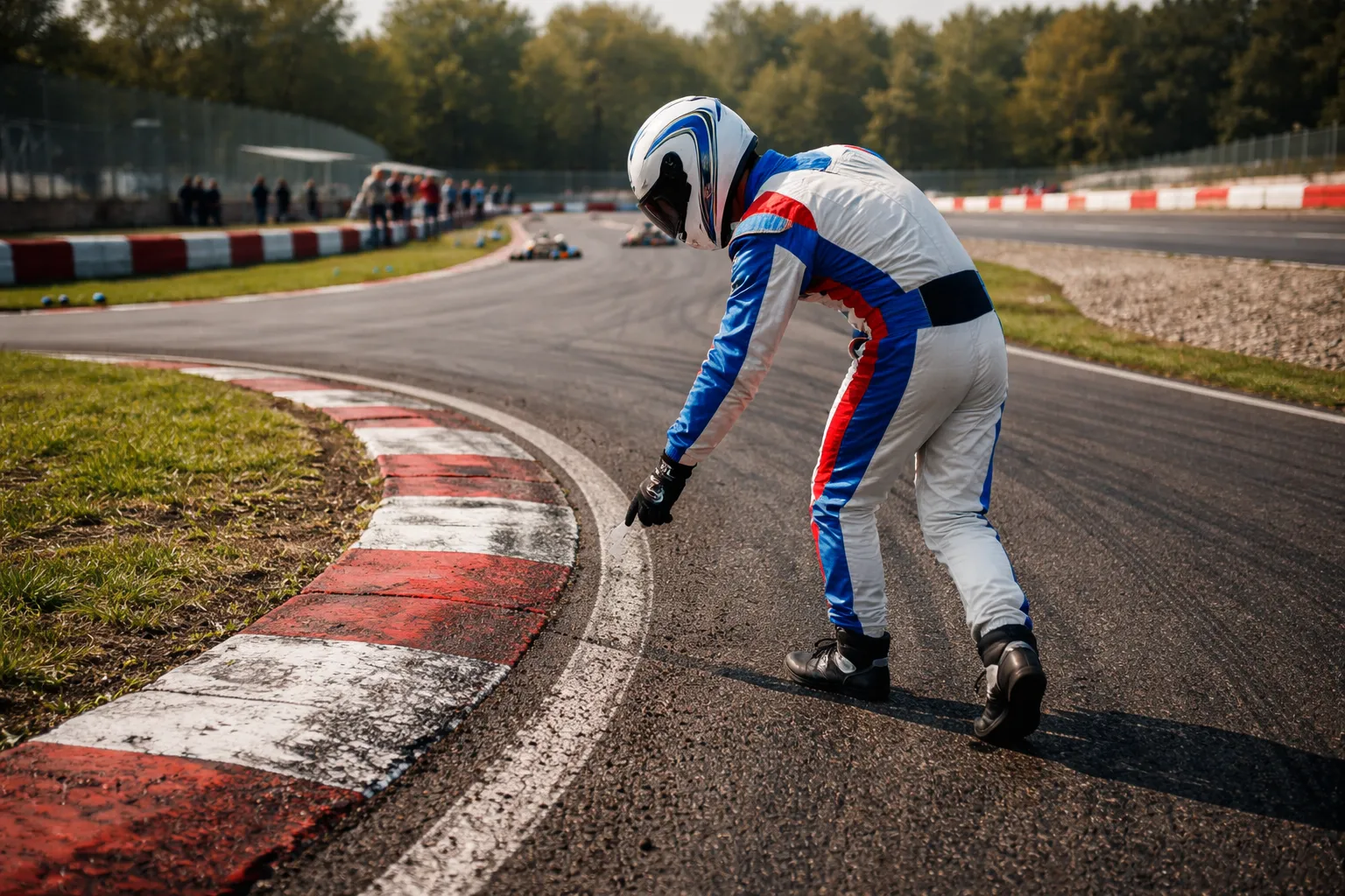 Wat is een track walk op de kartbaan (en waarom doen pro&rsquo;s het)?