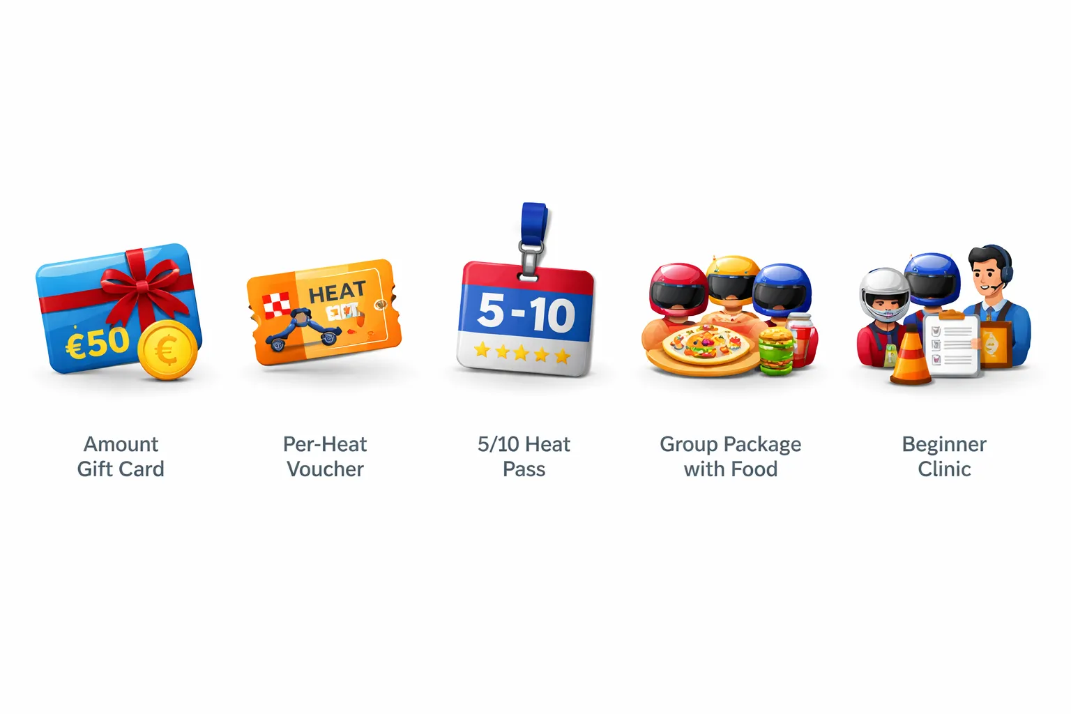 Wat zijn cadeaubonnen voor karten? (en welke soorten bestaan er)