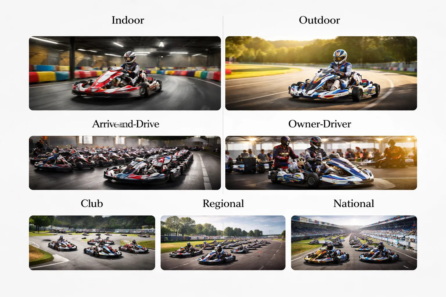 Wat zijn kartwedstrijden precies (en welke vormen zijn er)?