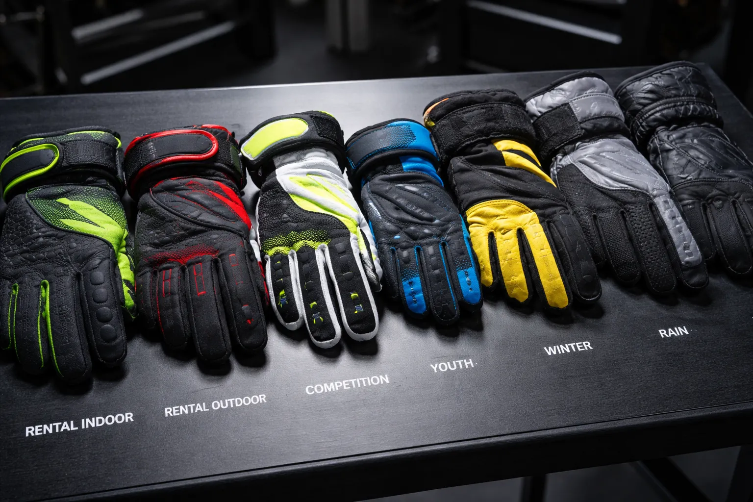 Welke kart handschoenen passen bij jouw type karting?